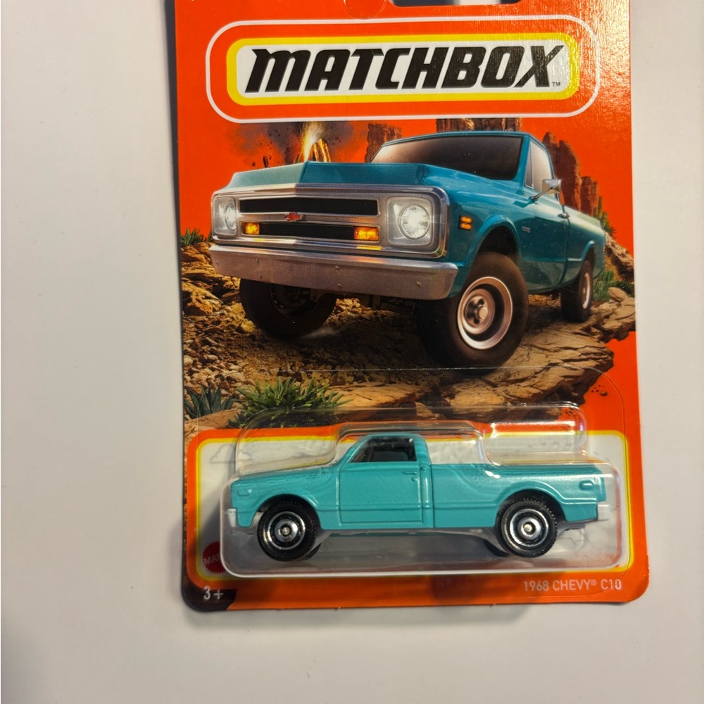 Match Blue Die-Cast Model Car
